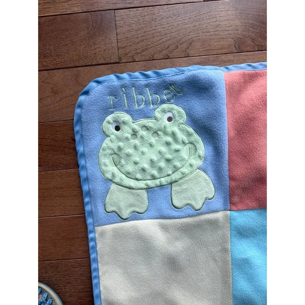 NoJo Playful Pals 3D plush Playmat Blanket large 40 x 50